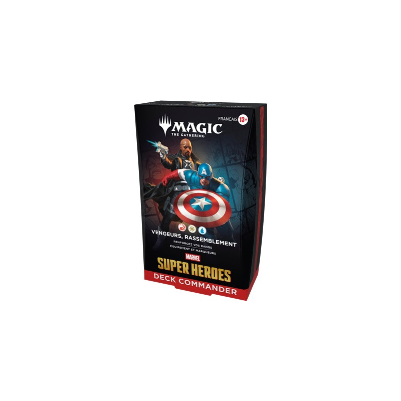 MTG : Marvel Super Heroes - Vengeurs, Rassemblement - Deck Commander (FR)