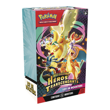 Visuel : Pokémon : Bundle Avril (6 boosters)