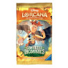 Visuel : Disney Lorcana chapitre 12  Contrées Inconnues : Booster