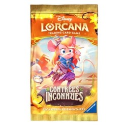 Disney Lorcana chapitre 12  Contrées Inconnues : Booster | Agorajeux