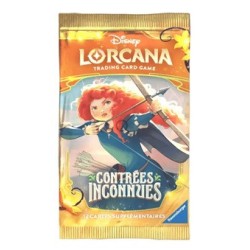 Disney Lorcana chapitre 12  Contrées Inconnues : Booster | Agorajeux
