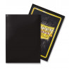100 Protège cartes Dragon Shield Black 63x88mm | Agorajeux