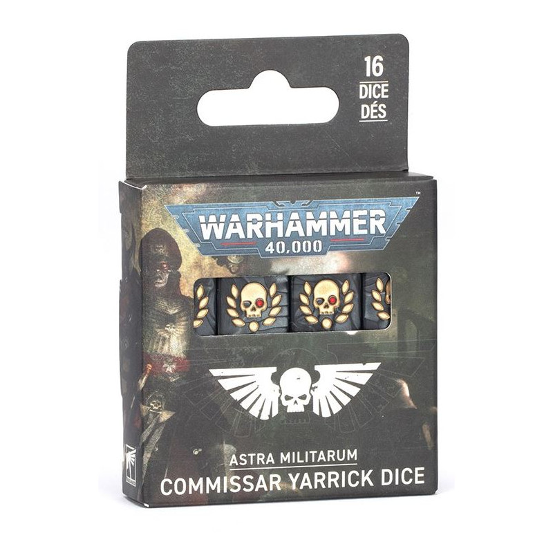 Warhammer 40,000 - Dés Commissaire Yarrick