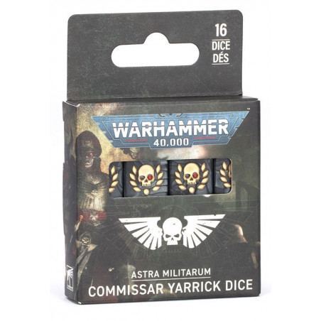 Warhammer 40,000 - Dés Commissaire Yarrick