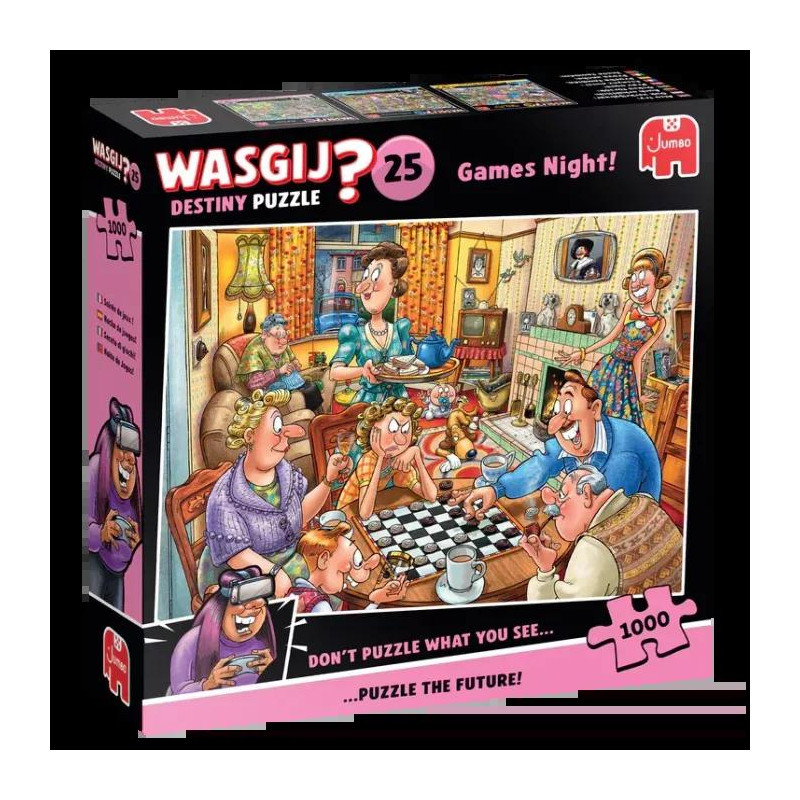 Wasgij Destiny Puzzle 25 - 1000 Pcs - Soirée De Jeux !