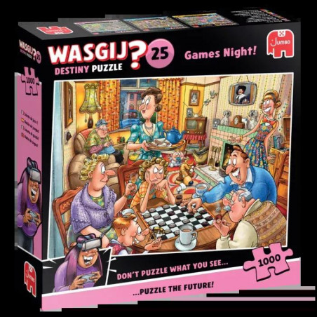 Wasgij Destiny Puzzle 25 - 1000 Pcs - Soirée De Jeux !