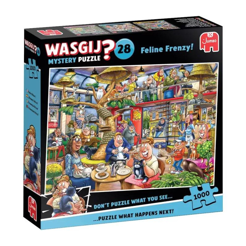 Wasgij Destiny Puzzle 28 - 1000 Pcs - Folie Féline !