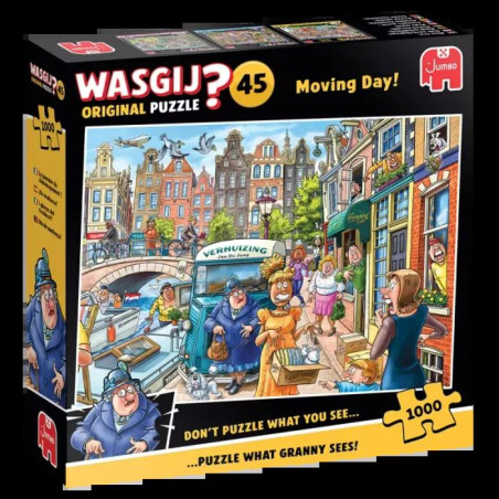 Wasgij Original 45 - 1000 Pcs - La Journée Du Déménagement !
