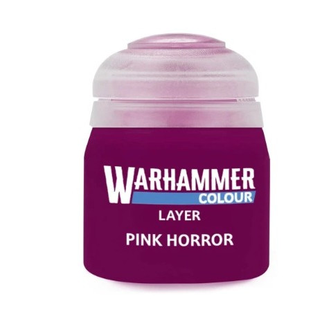 Warhammer Colour : Pot de peinture Layer Pink Horror