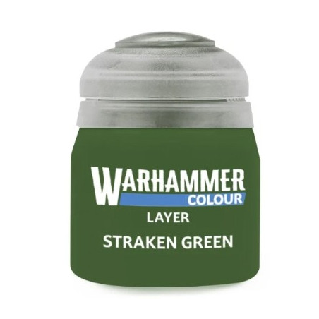 Warhammer Colour : Pot de peinture Layer Straken Green