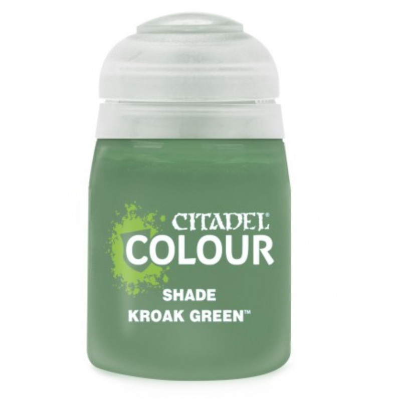 Warhammer colour - Peinture Shade: Kroak green (18Ml)