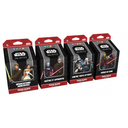 Star Wars Unlimited : Lot des 4 Decks Twin Suns | Agorajeux