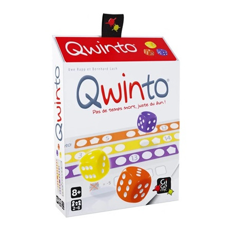 Boite de jeu : Qwinto