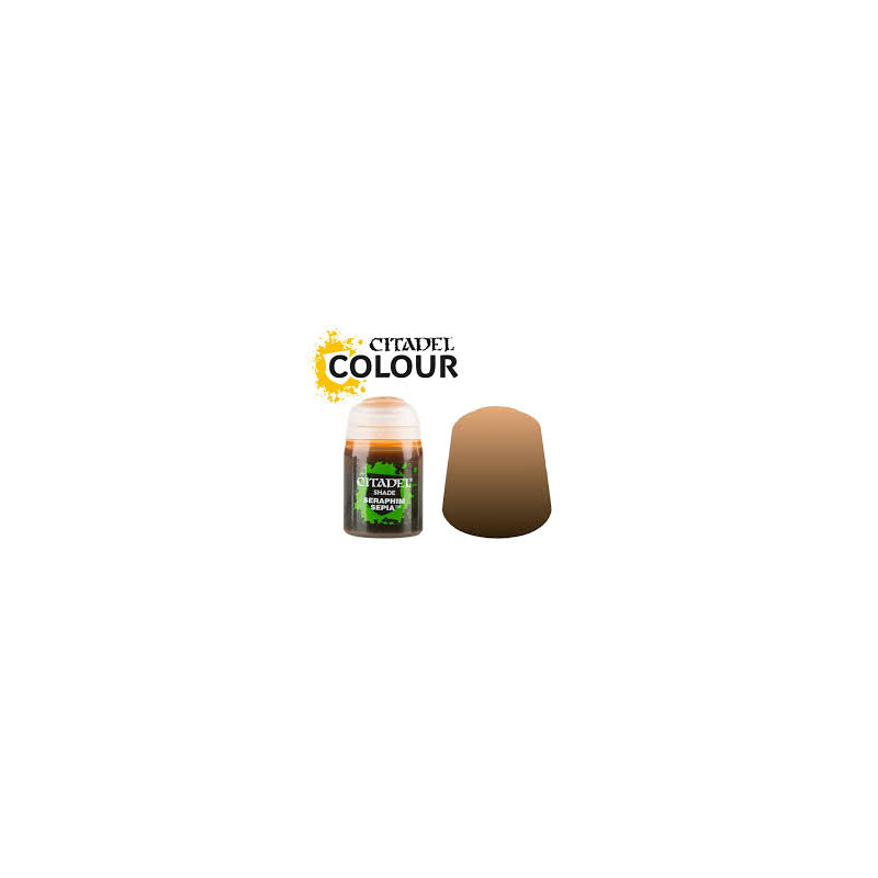 Warhammer colour - Peinture Shade: Seraphim Sepia (18Ml)