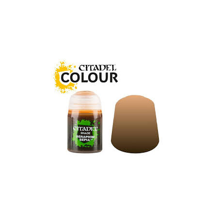 Warhammer colour - Peinture Shade: Seraphim Sepia (18Ml)