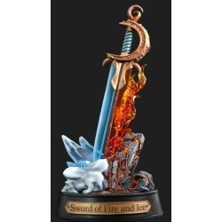 Magic: The Gathering - Sword of Fire and Ice Statue | Gatherers' Tavern | Agorajeux