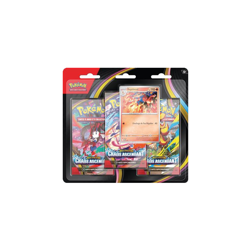 Pokémon ME04 : pack 3 boosters