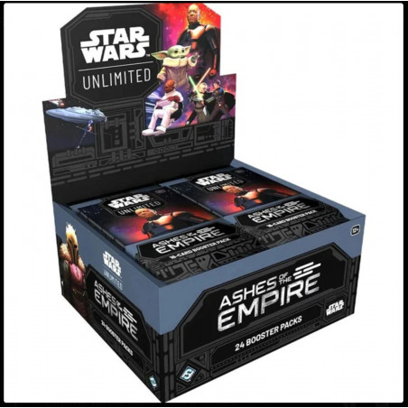 SW Unlimited: set 8 Cendres de l'Empire display (EN)