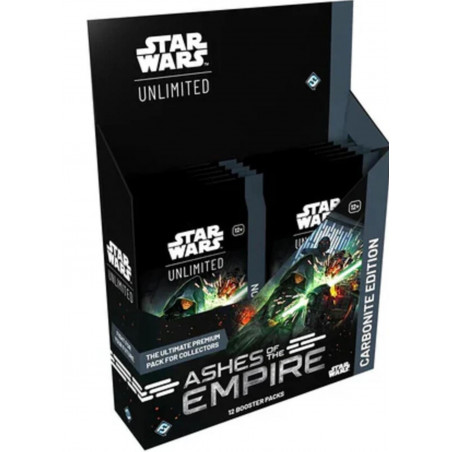 SW Unlimited: Display Carbonite Set 8 Cendres de l'Empire (EN)