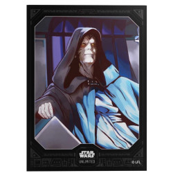 Star Wars Unlimited Art Sleeves - S8 - Emperor Palpatine | Gamegenic | Agorajeux