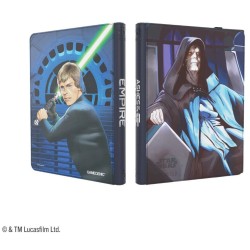 Star Wars Unlimited : Zip-Up Album 18-Pocket - Jedi Luke Skywalker & Emperor Palpatine  | Agorajeux