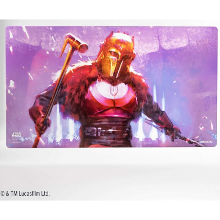 Star Wars Unlimited : Shiny Game Mat - The Armorer
