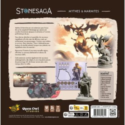 Stonesaga – Extension Mythes et Marmites | Don't Panic Games | Agorajeux