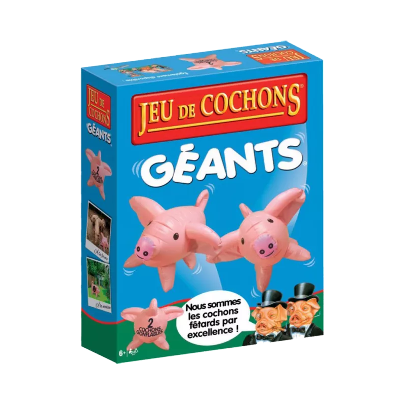 Jeu de cochons géants