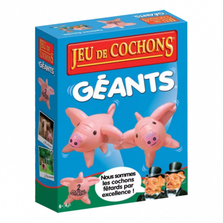 Jeu de cochons  géants - Winning Moves - Boutique Agorajeux