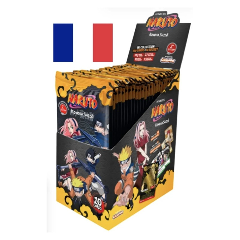 Naruto Mythos TCG : Konoha Shidō – Édition 2 - Display (FR)