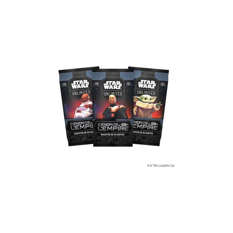 SW Unlimited: Booster set 8 cendres de l'Empire - FR