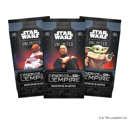 SW Unlimited: Booster set 8 cendres de l'Empire | Fantasy Flight Games | Agorajeux
