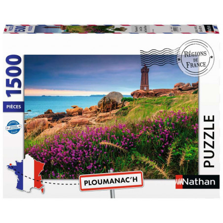 Puzzle Ploumanac’h et la Côte de Granit Rose - 1500 pièces