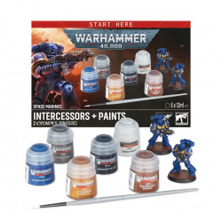Intercessors + Set de Peinture | Warhammer 40000 | Agorajeux