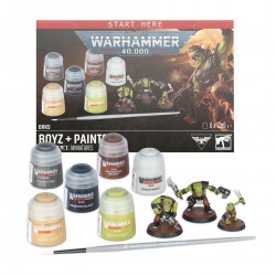 Orks: Boyz + Set de Peinture | Warhammer 40,000 | Agorajeux