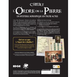 L'Appel de Cthulhu : L'Ordre de la Pierre | Edge | Agorajeux