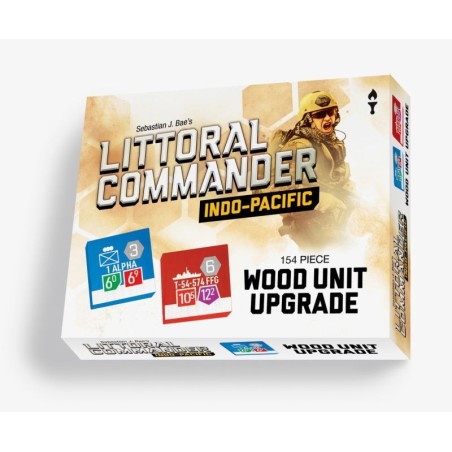 Littoral Commander Indo-Pacific : Wooden Unit Upgrade - Agorajeux