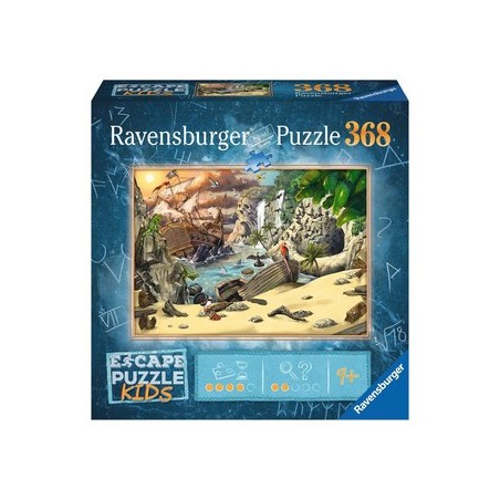 Escape puzzle Kids (368 pièces) - L'aventure des pirates
