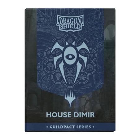 100 protège-cartes Dragon Shield : House Dimir 63x88mm | Agorajeux