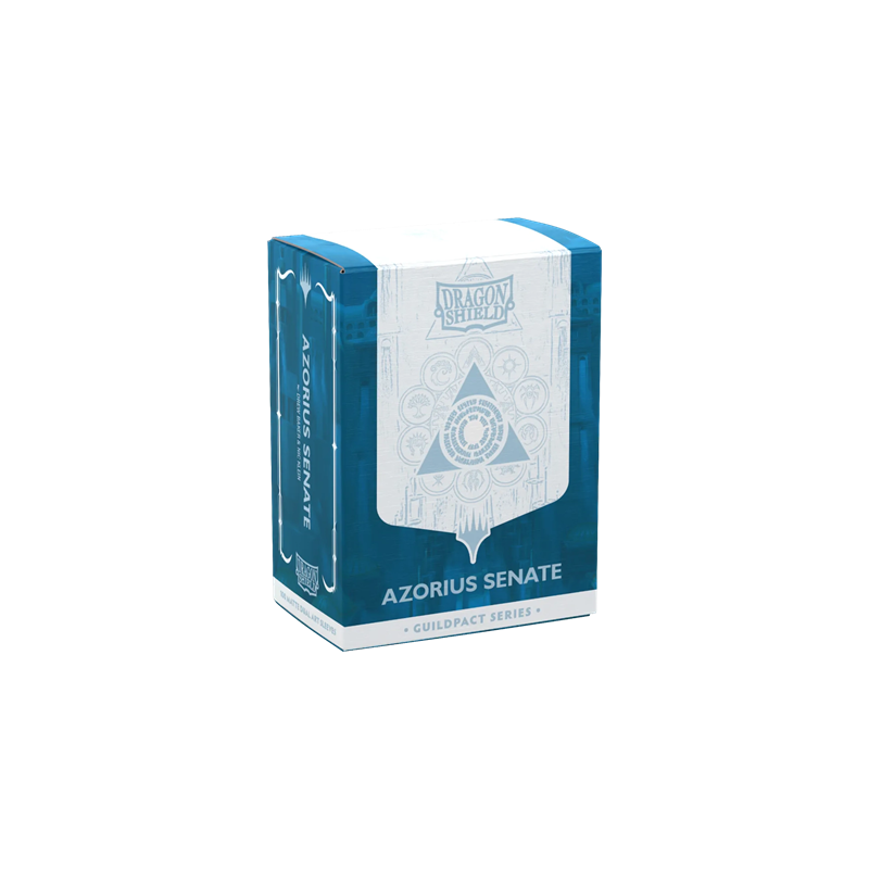 100 Dragon Shield Matte : Azorius Senate 63x88