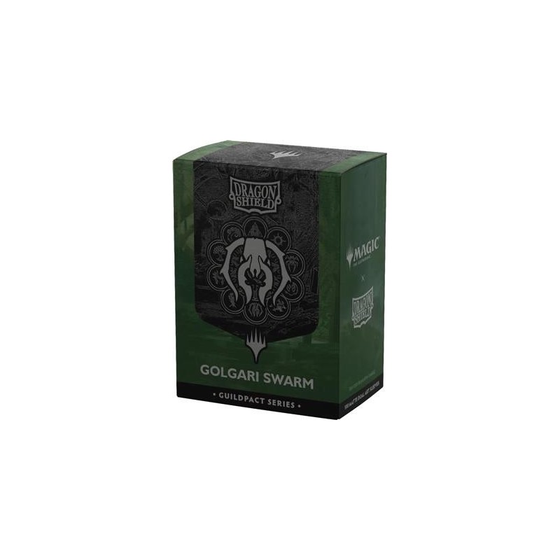 100 Dragon Shield Matte : Golgari Swarm 63x88