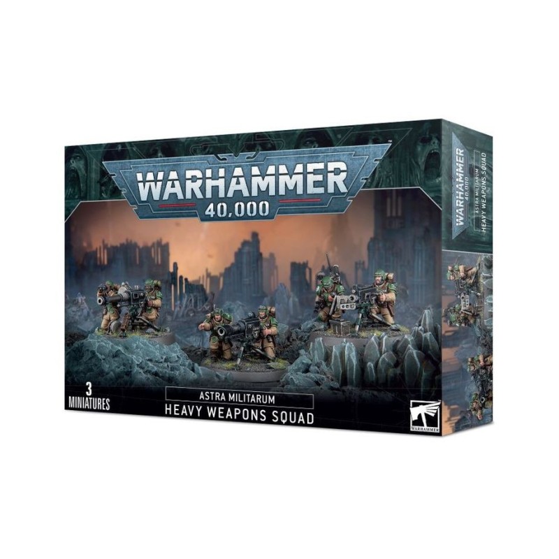 Warhammer 40,000 – Astra Militarum : Escouade d'Armes Lourdes