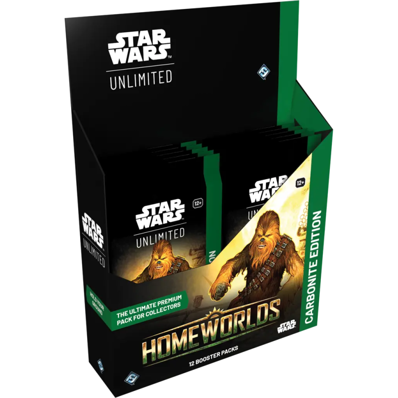 SW Unlimited: Display Carbonite Set 9 Home Worlds (EN)