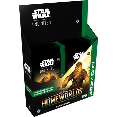 SW Unlimited: Display Carbonite Set 9 Mondes Natals (EN)
