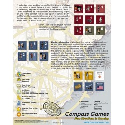 Warriors of America - Compass Games - Boutique Agorajeux