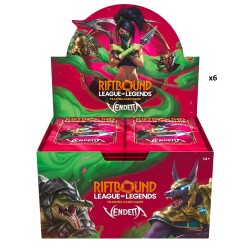 Boite de Riftbound: LoL TCG - Case de 6 Display Vendetta (FR) - Précommande