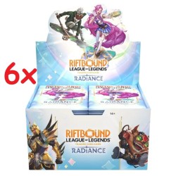 Boite de Riftbound: LoL TCG - Case de 6 displays Radiance (FR) - Précommande