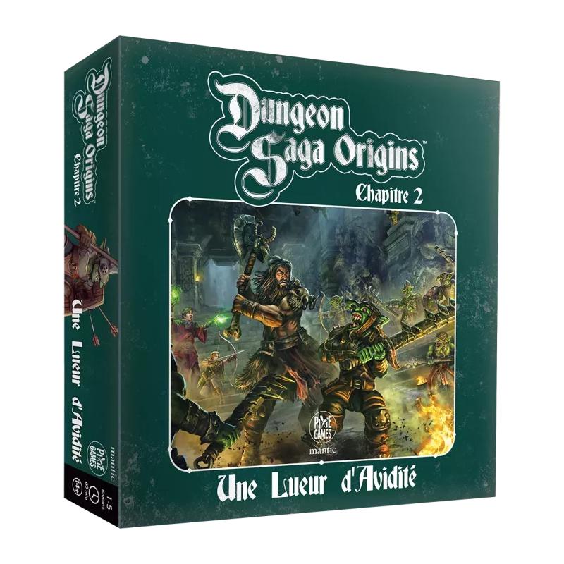 Dungeon Saga - Origins Ext : Une Lueur D'avidité