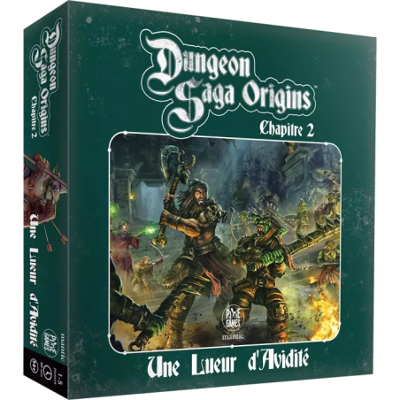 Dungeon Saga - Origins Ext : - Une Lueur D'avidité