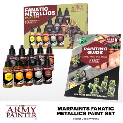 Warpaints Fanatic : Metallics Set | The Army Painter | Agorajeux